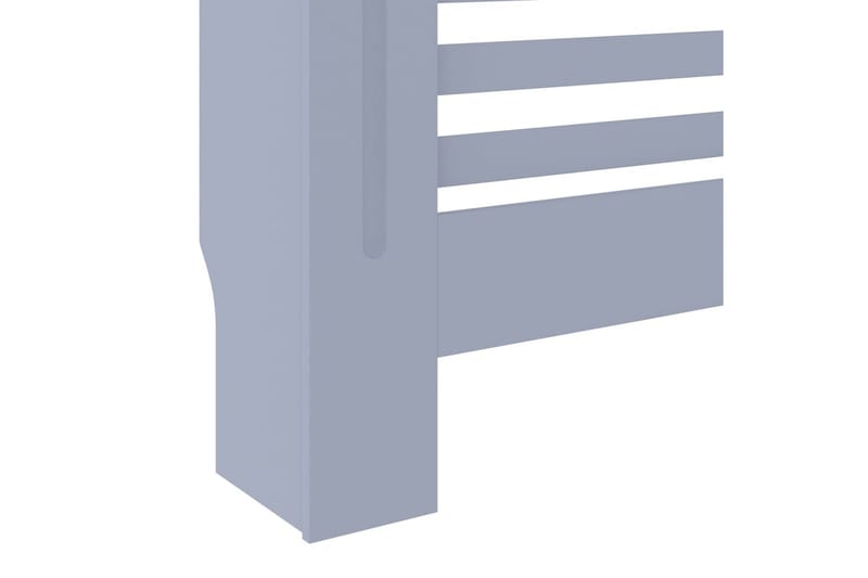 Radiatordeksel MDF grå 78 cm - Grå - Hus & oppussing - Klimakontroll - Oppvarming