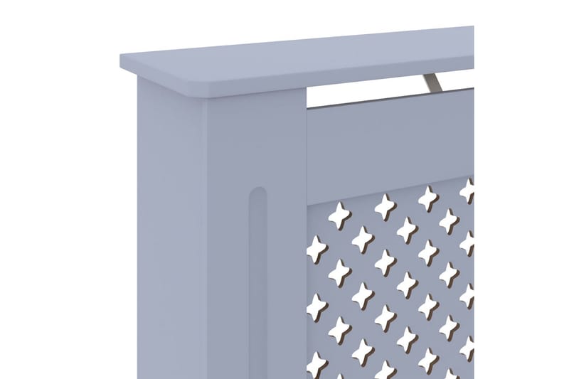 Radiatordeksel MDF grå 78 cm - Grå - Hus & oppussing - Klimakontroll - Oppvarming