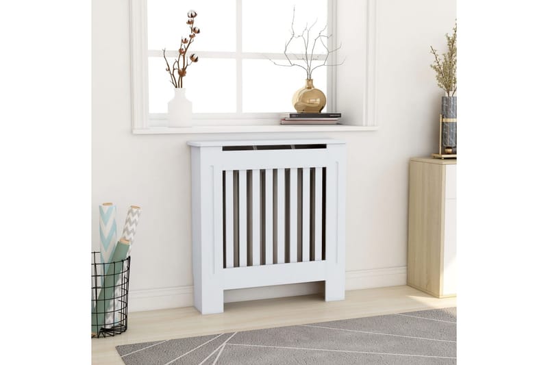 Radiatordeksel MDF hvit 78 cm - Hvit - Hus & oppussing - Klimakontroll - Oppvarming