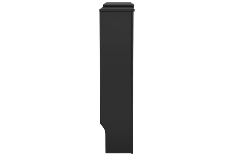 Radiatordeksel MDF svart 205 cm - Svart - Hus & oppussing - Klimakontroll - Oppvarming