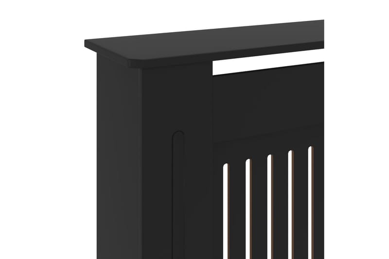Radiatordeksel MDF svart 205 cm - Svart - Hus & oppussing - Klimakontroll - Oppvarming