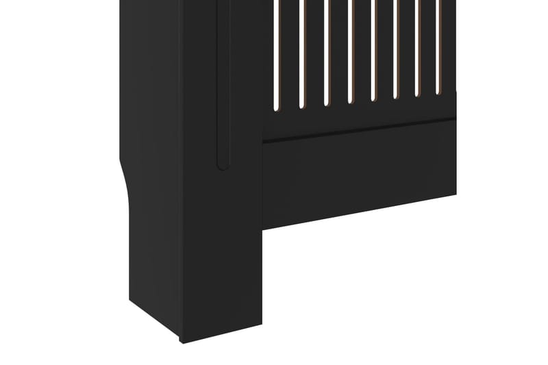 Radiatordeksel MDF svart 205 cm - Svart - Hus & oppussing - Klimakontroll - Oppvarming