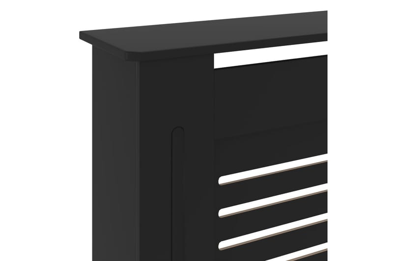 Radiatordeksel MDF svart 205 cm - Svart - Hus & oppussing - Klimakontroll - Oppvarming
