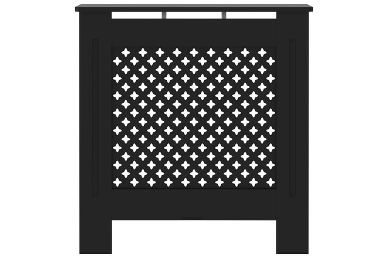 Radiatordeksel MDF svart 78 cm - Svart - Hus & oppussing - Klimakontroll - Oppvarming