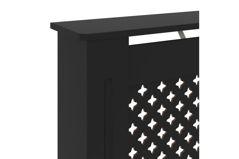Radiatordeksel MDF svart 78 cm - Svart - Hus & oppussing - Klimakontroll - Oppvarming