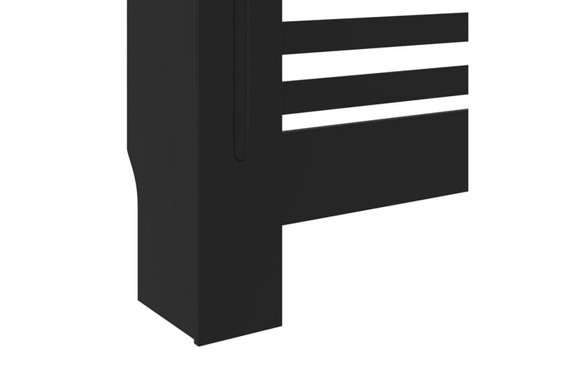 Radiatordeksel MDF svart 78 cm - Svart - Hus & oppussing - Klimakontroll - Oppvarming