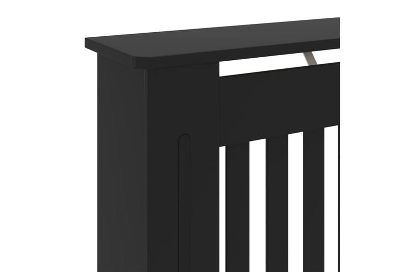 Radiatordeksel MDF svart 78 cm - Svart - Hus & oppussing - Klimakontroll - Oppvarming