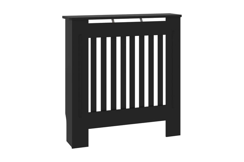 Radiatordeksel MDF svart 78 cm - Svart - Hus & oppussing - Klimakontroll - Oppvarming