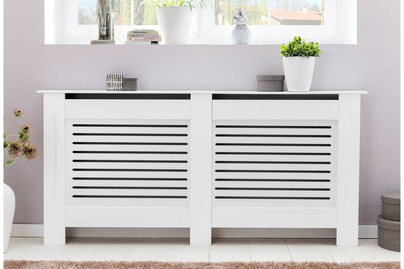 Wiemann Radiator Benk 152x19 cm - Hvit - Hus & oppussing - Klimakontroll - Oppvarming