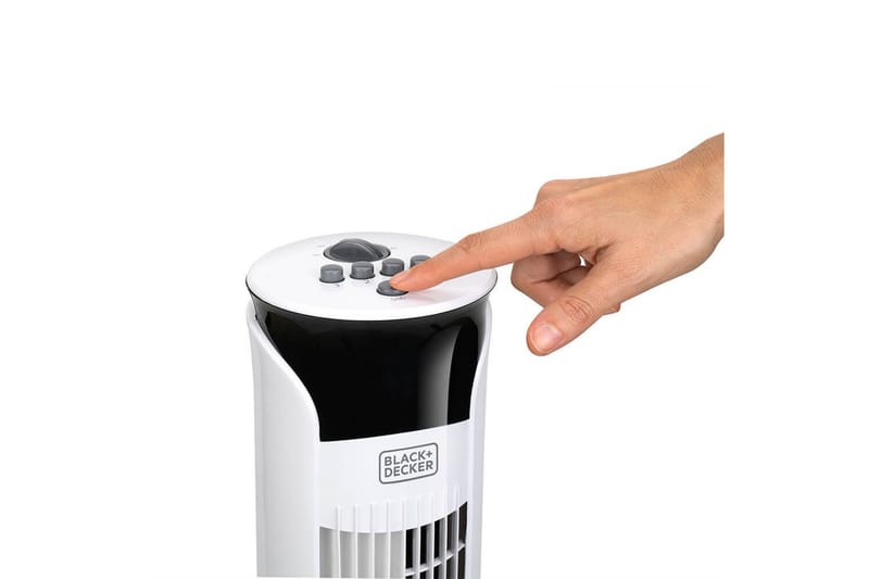 Søylevifte Black+Decker Hvit 81 cm - 81 cm - Hus & oppussing - Klimakontroll - Vifter