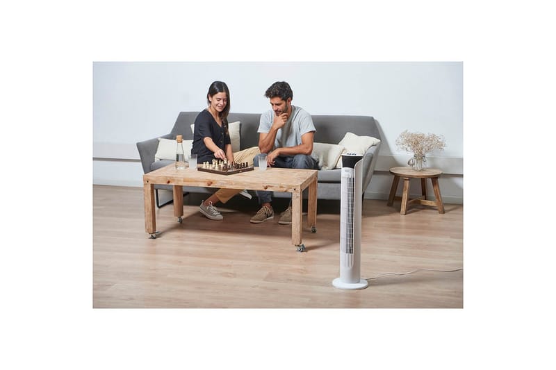 Søylevifte Black+Decker Hvit 81 cm - 81 cm - Hus & oppussing - Klimakontroll - Vifter