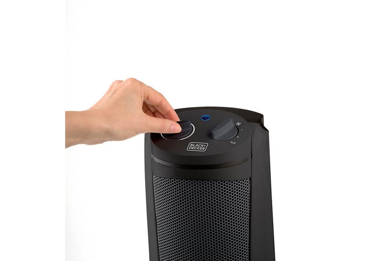 Tornvarmer Black+Decker Svart 2000W - Svart - Hus & oppussing - Klimakontroll - Oppvarming
