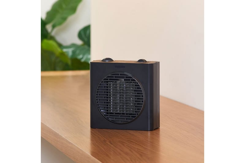 Varmevifte Black+Decker 1500W Svart - Svart - Hus & oppussing - Klimakontroll - Oppvarming