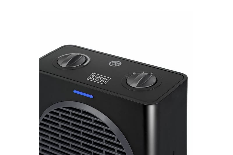 Varmevifte Black+Decker 1500W Svart - Svart - Hus & oppussing - Klimakontroll - Oppvarming
