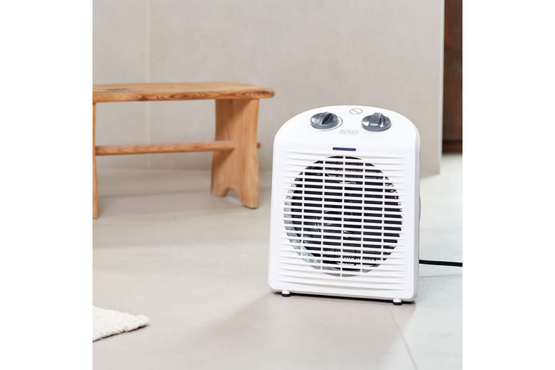 Varmevifte Black+Decker 2000W Hvit - Hvit - Hus & oppussing - Klimakontroll - Oppvarming