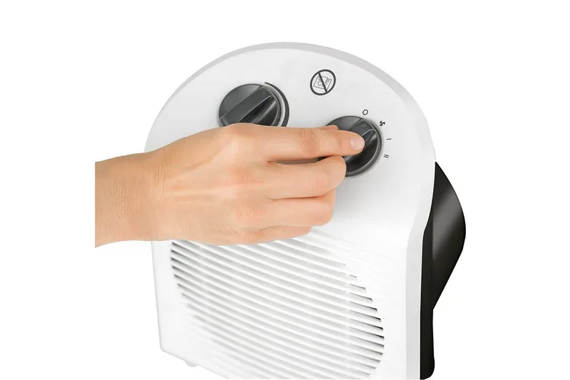 Varmevifte Black+Decker 2000W Hvit - Hvit - Hus & oppussing - Klimakontroll - Oppvarming