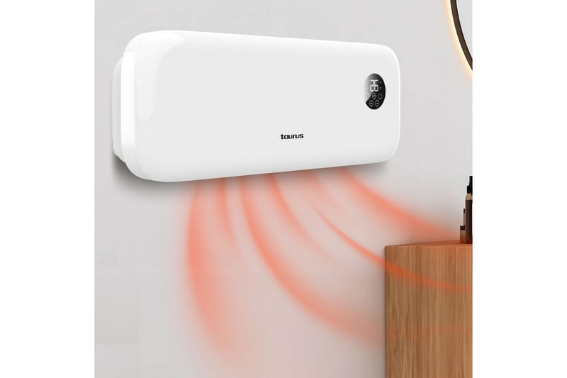 Veggblåservifte Taurus RCMB22 - Hvit - Hus & oppussing - Klimakontroll - Oppvarming