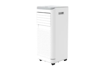 Venturo Liten bærbar stillegående AC for rom opptil 25 m² – Kjøler med fjernkontroll – Klimaanlegg 9000BTU - Hvit - Hus & oppussing - Klimakontroll - Aircondition & kjøler
