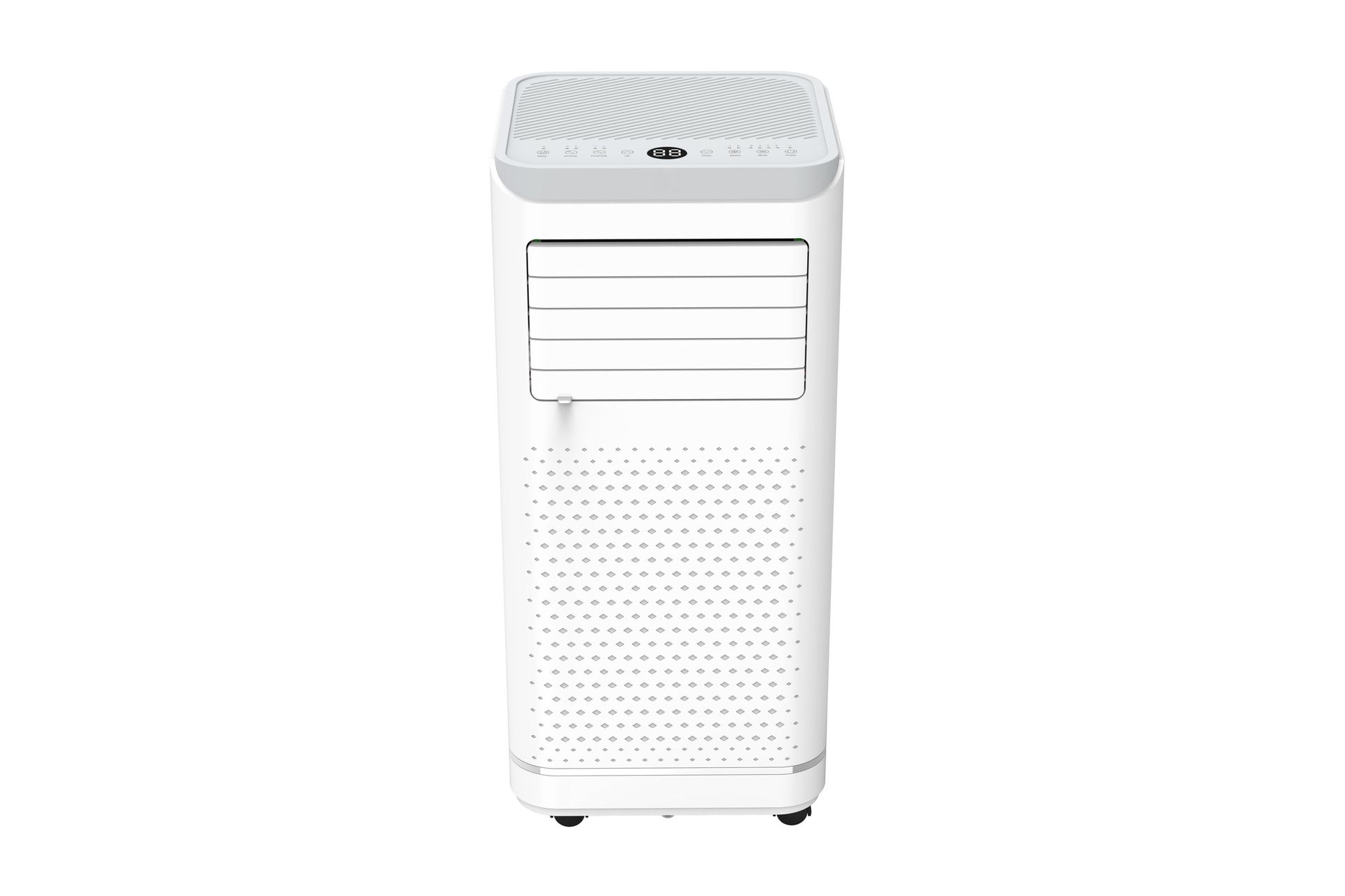 Venturo Liten bærbar stillegående AC for rom opptil 25 m² – Kjøler med fjernkontroll – Klimaanlegg 9000BTU - Hvit - Hus & oppussing - Klimakontroll - Aircondition & kjøler