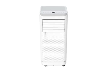 Venturo Liten bærbar stillegående AC for rom opptil 25 m² – Kjøler med fjernkontroll – Klimaanlegg 9000BTU - Hvit - Hus & oppussing - Klimakontroll - Aircondition & kjøler