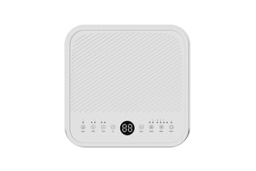 Venturo Liten bærbar stillegående AC for rom opptil 25 m² – Kjøler med fjernkontroll – Klimaanlegg 9000BTU - Hvit - Hus & oppussing - Klimakontroll - Aircondition & kjøler