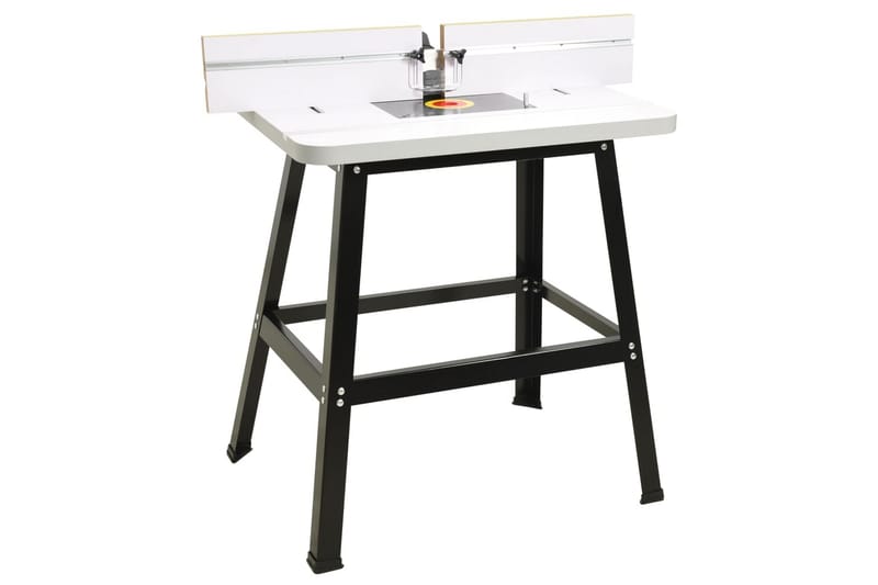 Fresebord stål og MDF 81x61x88 cm - Håndholdt fres