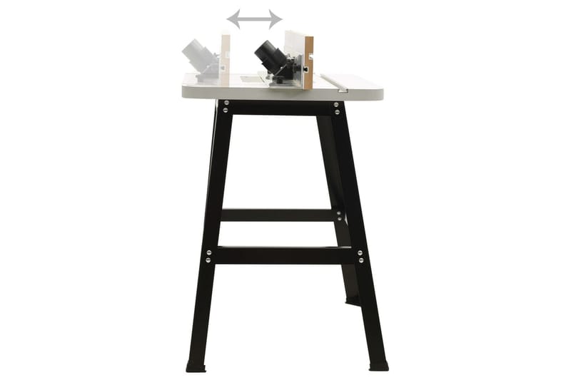Fresebord stål og MDF 81x61x88 cm - Hus & oppussing - Verktøy & maskiner - Elektroverktøy