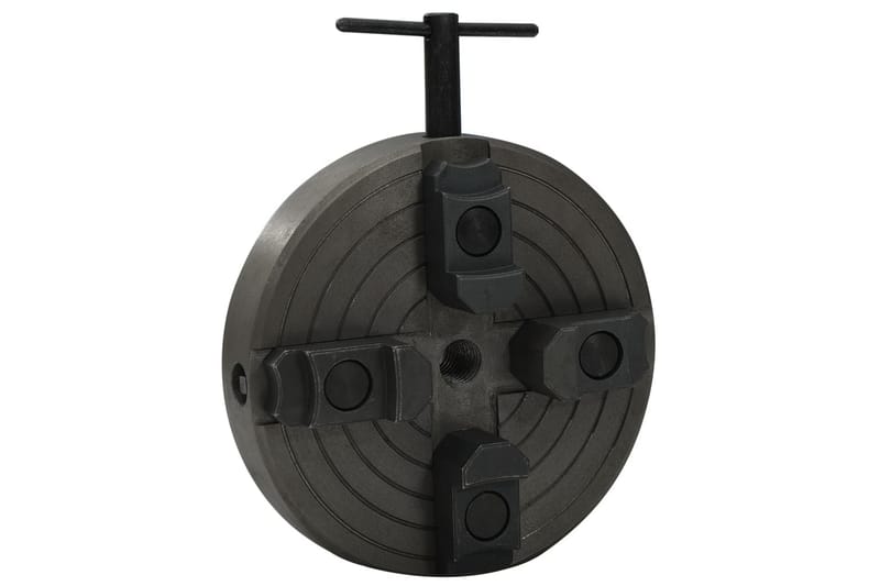 Chuck til tredreiebenk 4 bakker M18 gjenge svart 150x63 mm - Hus & oppussing - Verktøy & maskiner - Håndverktøy - Limverktøy & klemmer