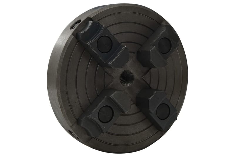 Chuck til tredreiebenk 4 bakker M18 gjenge svart 150x63 mm - Hus & oppussing - Verktøy & maskiner - Håndverktøy - Limverktøy & klemmer