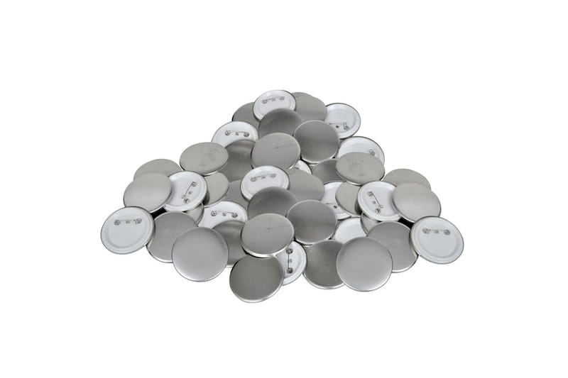 Buttonsmaskin 500 buttonsdeler med nål 25 mm roterende - Gull - Nagletang