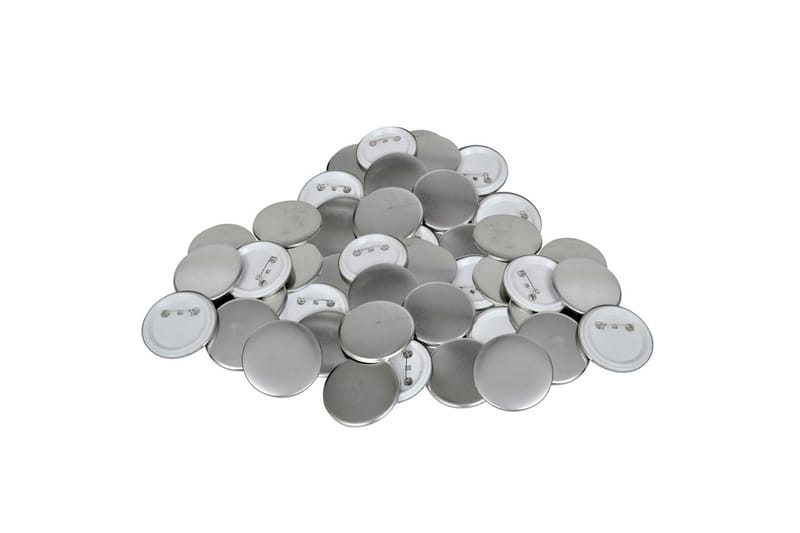 Jakkemerker 500 stk 25 mm - Silver - Hus & oppussing - Verktøy & maskiner - Håndverktøy - Stifteverktøy & nagleverktøy
