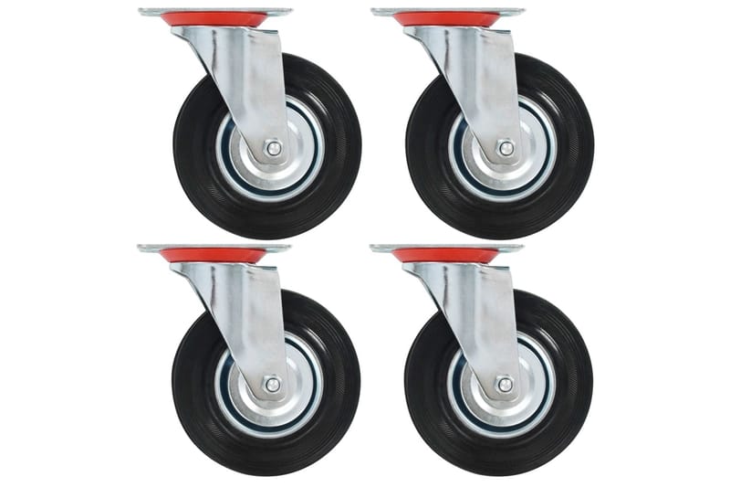 Svinghjul 24 stk 125 mm - Oppbevaring - Oppbevaring til småting - Oppbevaringsbokser - Kasser