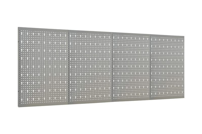 Verktøytavler for vegg 4 stk 40x58 cm stål - Hus & oppussing - Garasje & verksted - Garasjeinteriør & garasjeoppbevarin