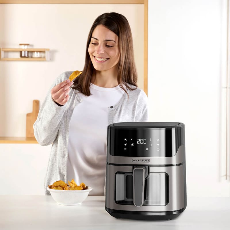 Airfryer Black+Decker 1600W 6.5L - Husholdning - Kjøkkenmaskiner