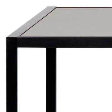 Barbord HOME4YOU Seaford 120x60x105 cm svart - svart ask - Husholdning - Bar & vin - Barmøbler
