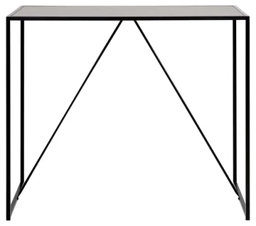 Barbord HOME4YOU Seaford 120x60x105 cm svart - svart ask - Husholdning - Bar & vin - Barmøbler
