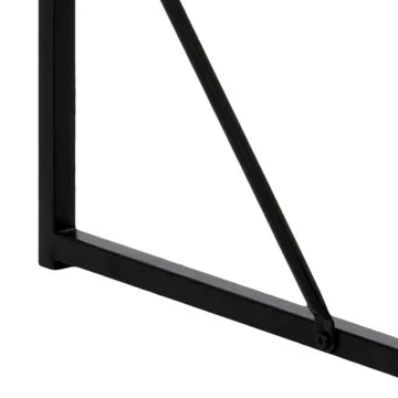 Barbord HOME4YOU Seaford 120x60x105 cm svart - svart ask - Husholdning - Bar & vin - Barmøbler