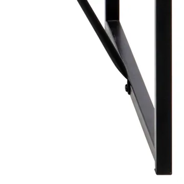 Barbord HOME4YOU Seaford 120x60x105 cm svart - svart ask - Husholdning - Bar & vin - Barmøbler