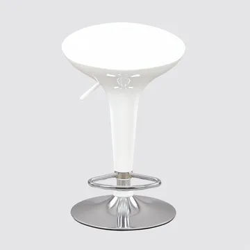 Barstol HOME4YOU Amigo 120x40xh85 cm, Melamin eik - hvit - Husholdning - Bar & vin - Barmøbler