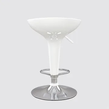 Barstol HOME4YOU Amigo 120x40xh85 cm, Melamin eik - hvit - Husholdning - Bar & vin - Barmøbler