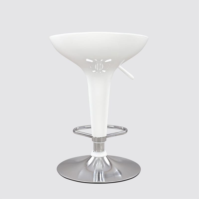 Barstol HOME4YOU Amigo 120x40xh85 cm, Melamin eik - hvit - Husholdning - Bar & vin - Barmøbler