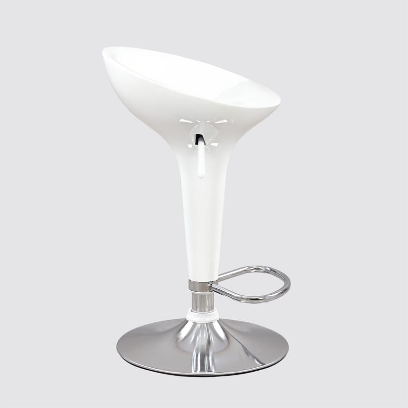 Barstol HOME4YOU Amigo 120x40xh85 cm, Melamin eik - hvit - Husholdning - Bar & vin - Barmøbler