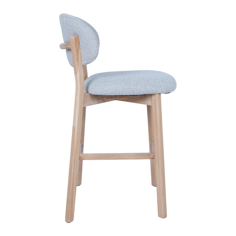 Barstol HOME4YOU Bless 180x40xh76 cm, eik - lysegrå - Husholdning - Bar & vin - Barmøbler