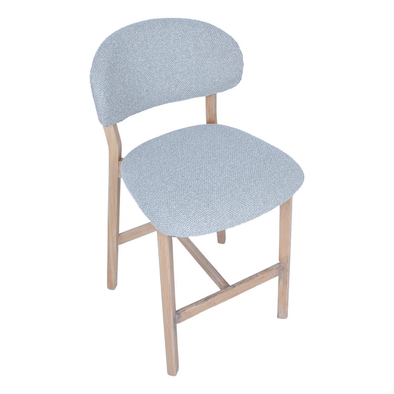 Barstol HOME4YOU Bless 180x40xh76 cm, eik - lysegrå - Husholdning - Bar & vin - Barmøbler