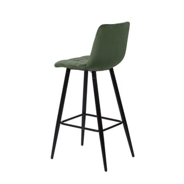 Barstol HOME4YOU Chilli 150x40xh80 cm, svart - skoggrønn - Husholdning - Bar & vin - Barmøbler