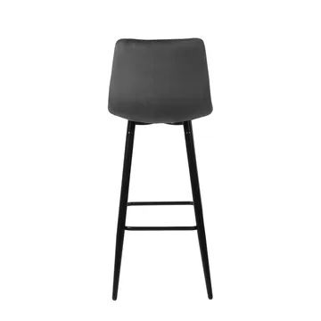 Barstol HOME4YOU Chilli 75x40xh102 cm, eik - brungrå - Husholdning - Bar & vin - Barmøbler