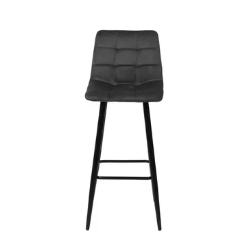 Barstol HOME4YOU Chilli 75x40xh102 cm, eik - brungrå - Husholdning - Bar & vin - Barmøbler