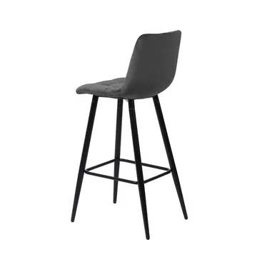 Barstol HOME4YOU Chilli 75x40xh102 cm, eik - brungrå - Husholdning - Bar & vin - Barmøbler