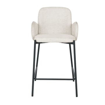 Barstol HOME4YOU Damen 80x40xh90 cm, Svart - lys beige - Husholdning - Bar & vin - Barmøbler