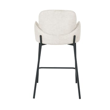 Barstol HOME4YOU Damen 80x40xh90 cm, Svart - lys beige - Husholdning - Bar & vin - Barmøbler